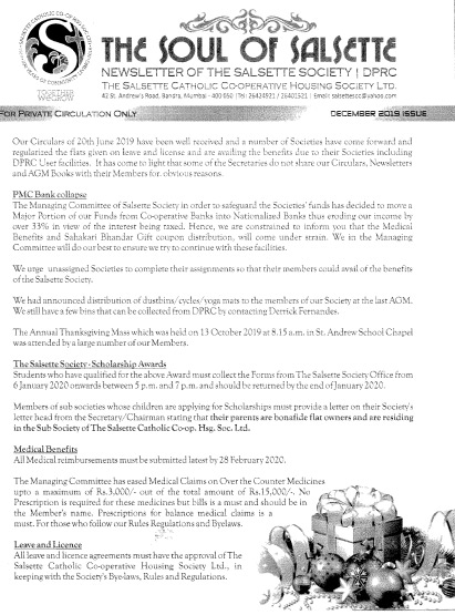 soul of salsette december 2019